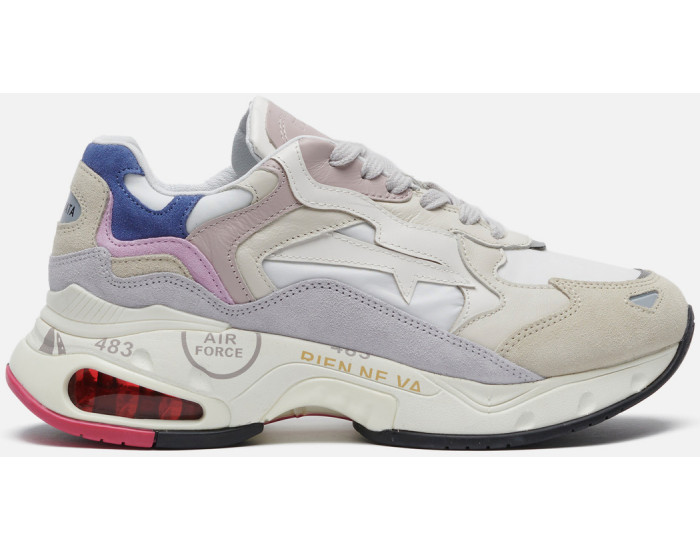 Premiata Sharky 251 Белые с серым женские