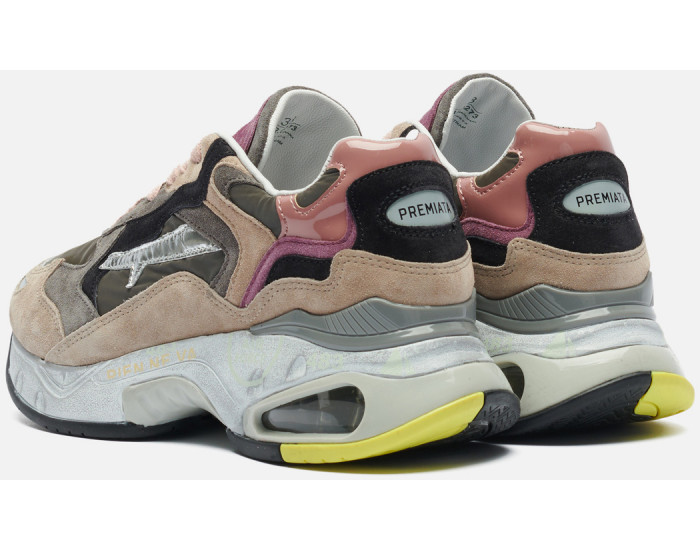 Premiata Sharky 273 Серые с бежевым женские