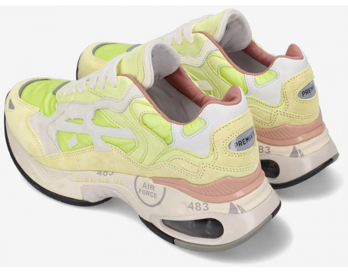 Premiata Sharky 289 Желтые с белым