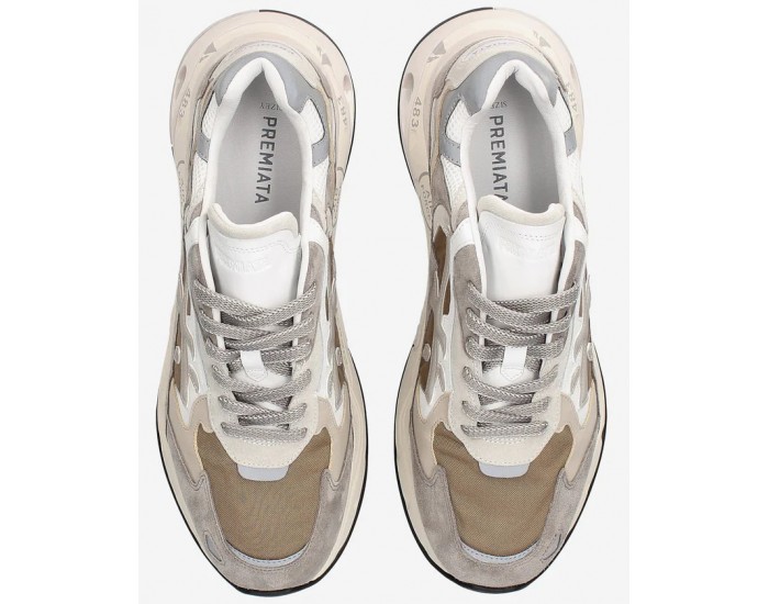 Premiata Sharky 294 Коричневые с серым