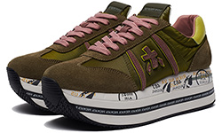 Premiata Beth 4917 зеленые с розовым