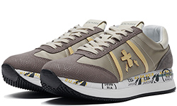 Кроссовки Premiata Conny 5950 кожаные бежевые