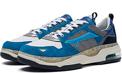 Premiata Drake 046 Голубые с серым