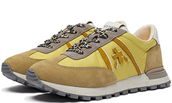 Кроссовки Premiata John Low 5179 Желтые