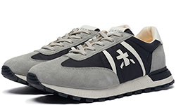 Кроссовки Premiata John Low 5184 Black Grey мужские