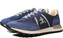 Кроссовки Premiata John Low D Blue Black спортивные