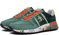 Premiata Lander 4588 зеленые с оранжевым