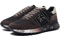 Кроссовки Premiata Lander 4951 темно-коричневые