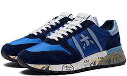 Premiata Lander 5198 Синие с голубым