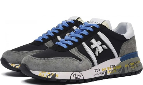 Premiata Lander Dark Blue Grey