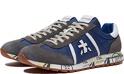 Premiata Lucy 4573 Синие с серым