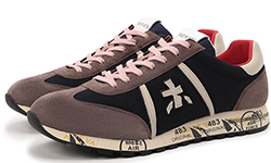 Кроссовки Premiata Lucy 5499 Черные с коричневым