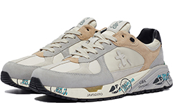 Кроссовки Premiata Mase 5490 Серые с бежевым