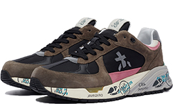 Кроссовки Premiata Mase 5535 Черные с коричневым