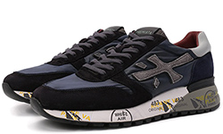 Кроссовки Premiata Mick 5027 Комбинированные черные