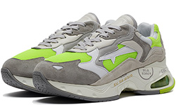 Premiata Sharky 252 Серые с зеленым женские