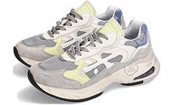 Premiata Sharky 295 Серые с белым